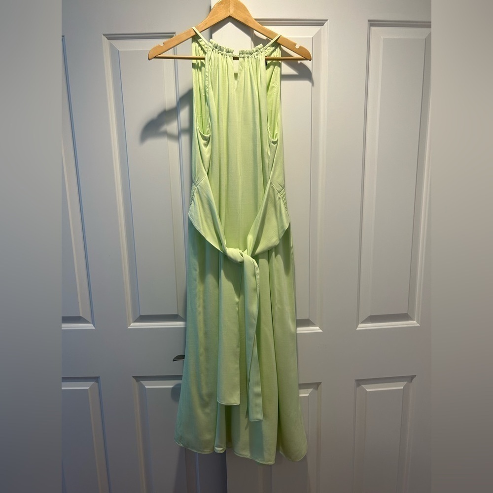 Ann Taylor Factory women pistachio summer dress